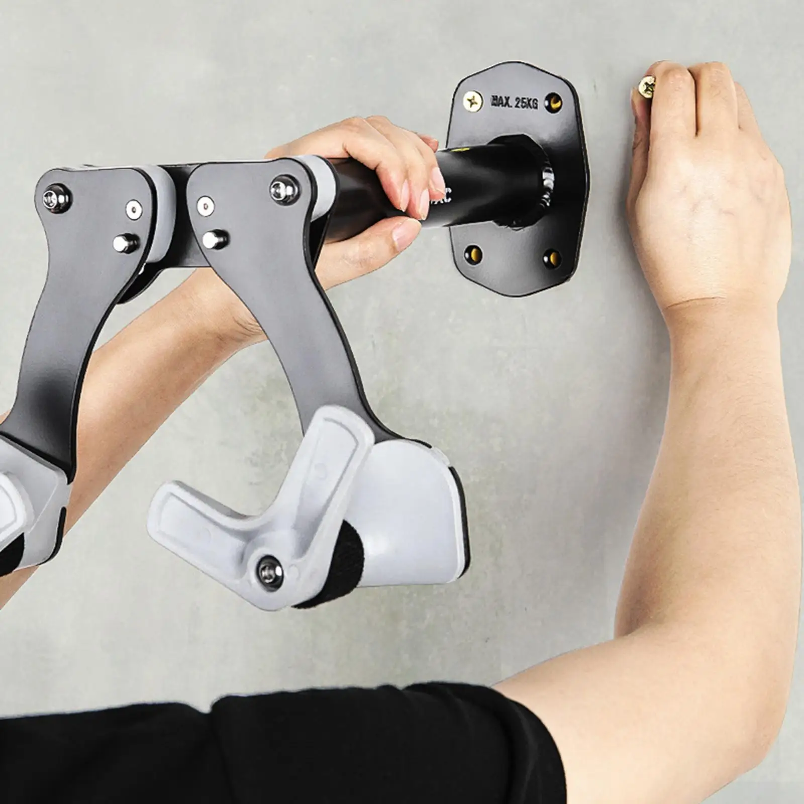 

Folding Rack Wall Hanger Adjustable Cycling Accessory Hold Hooks