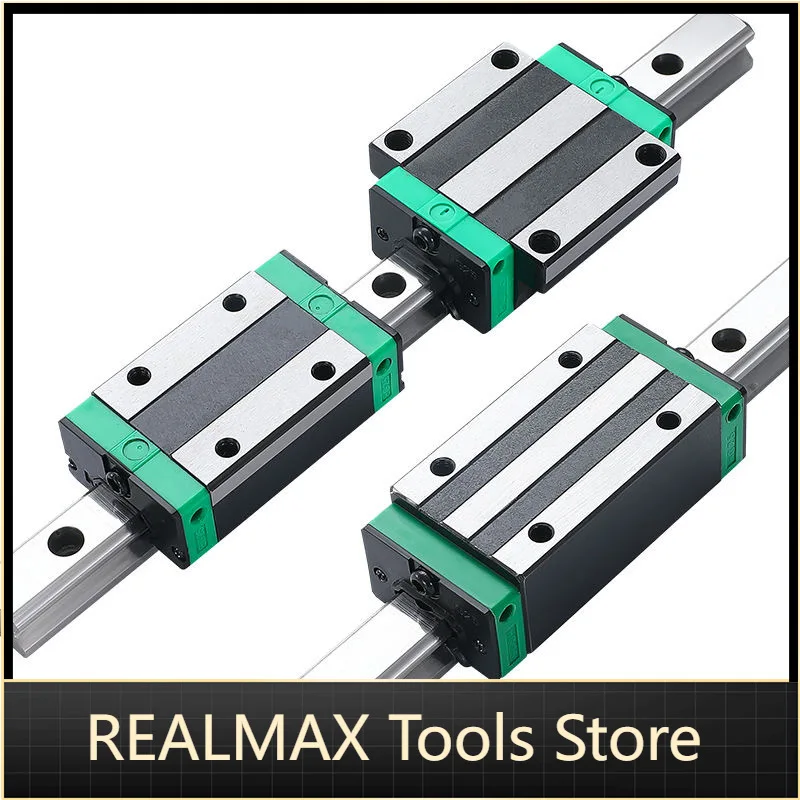 

2pcs HGR15 20 25 Square Linear Guide Rail w+4pc HGH15CA hgh20ca hgh25ca flang HGW15CC HGW20cc HGW25CA CNC Router Engraving