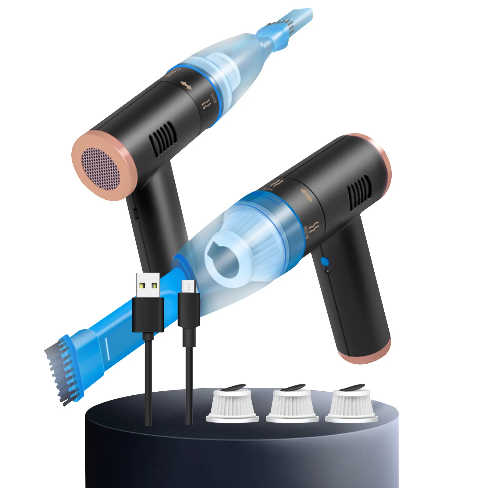 

Keyboard Vacuum Cleaner Compressed Air Duster Portable Electric Electric Air Can Cordless Blower Computer Cleaning Tools For