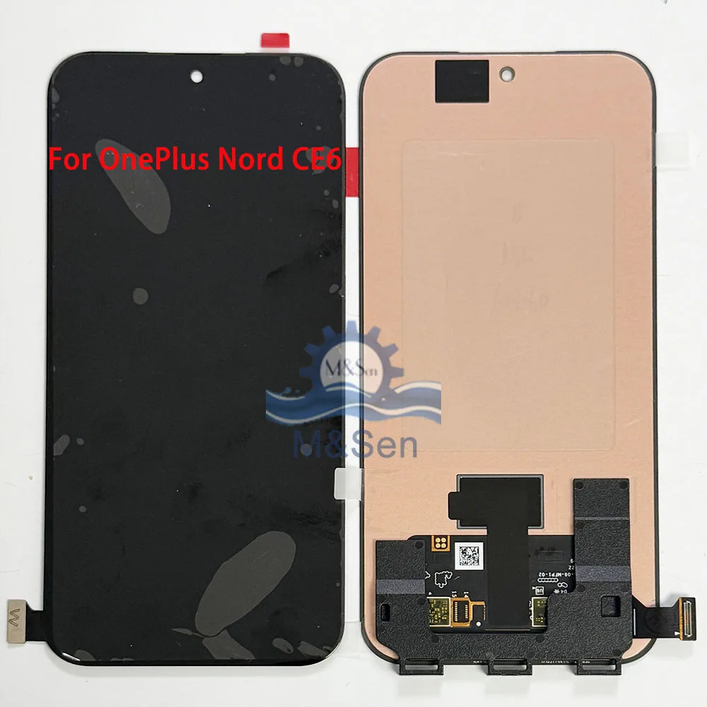 Фото 6,78-дюймовый AMOLED-дисплей оригинального качества для OnePlus Nord CE6 Nord CE 6, экран LCD для OnePlus Nord 6 CPH2795 CPH2793 2026 с рамкой. №5