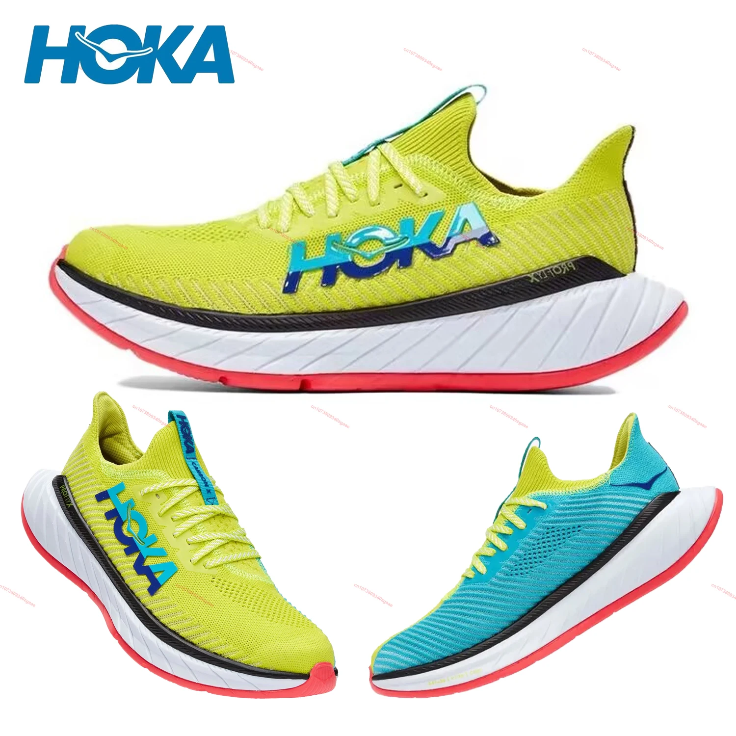 

Кроссовки HOKA Carbon X3 мужские и женские, Спортивная удобная легкая обувь для бега, амортизирующая углеродная доска