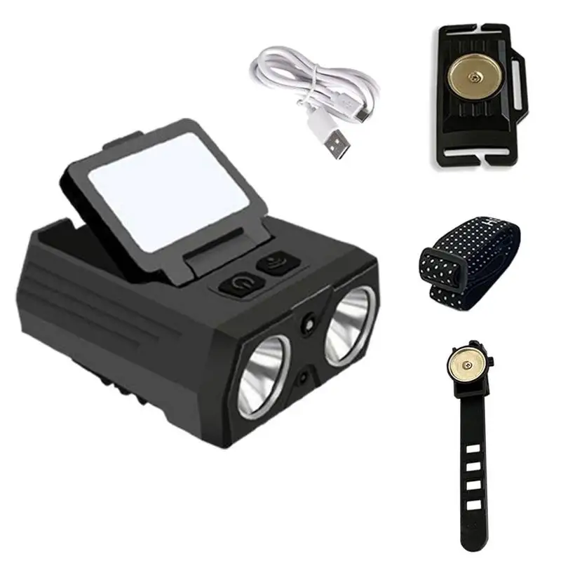 

Hat Clip Light Led Dimmable Clip On Hat Lights Hard Hat Light Clip Waterproof Headlamp Head Light For Hunting Running Cycling