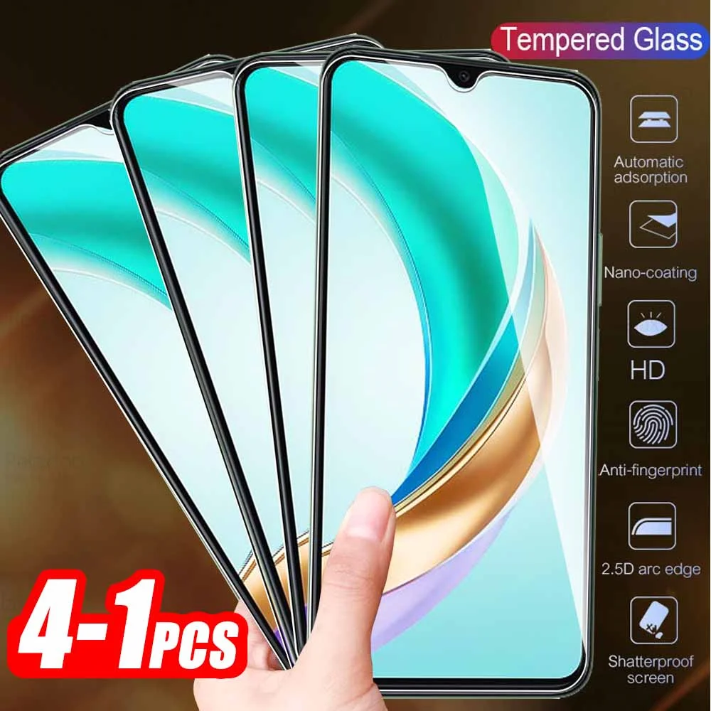 1-4 шт. прозрачное закаленное стекло для Honor X6b 4G 2024 защитная пленка экрана Honar X6 b X 6b