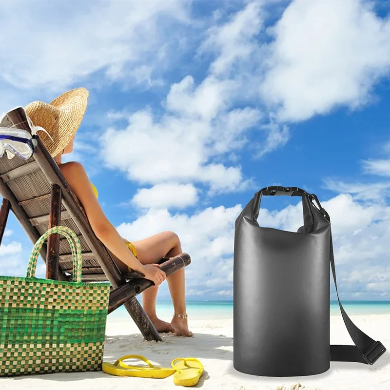 Водонепроницаемая сухая сумка HAISSKY 3L PVCH на плечо для плавания рафтинга каякинга