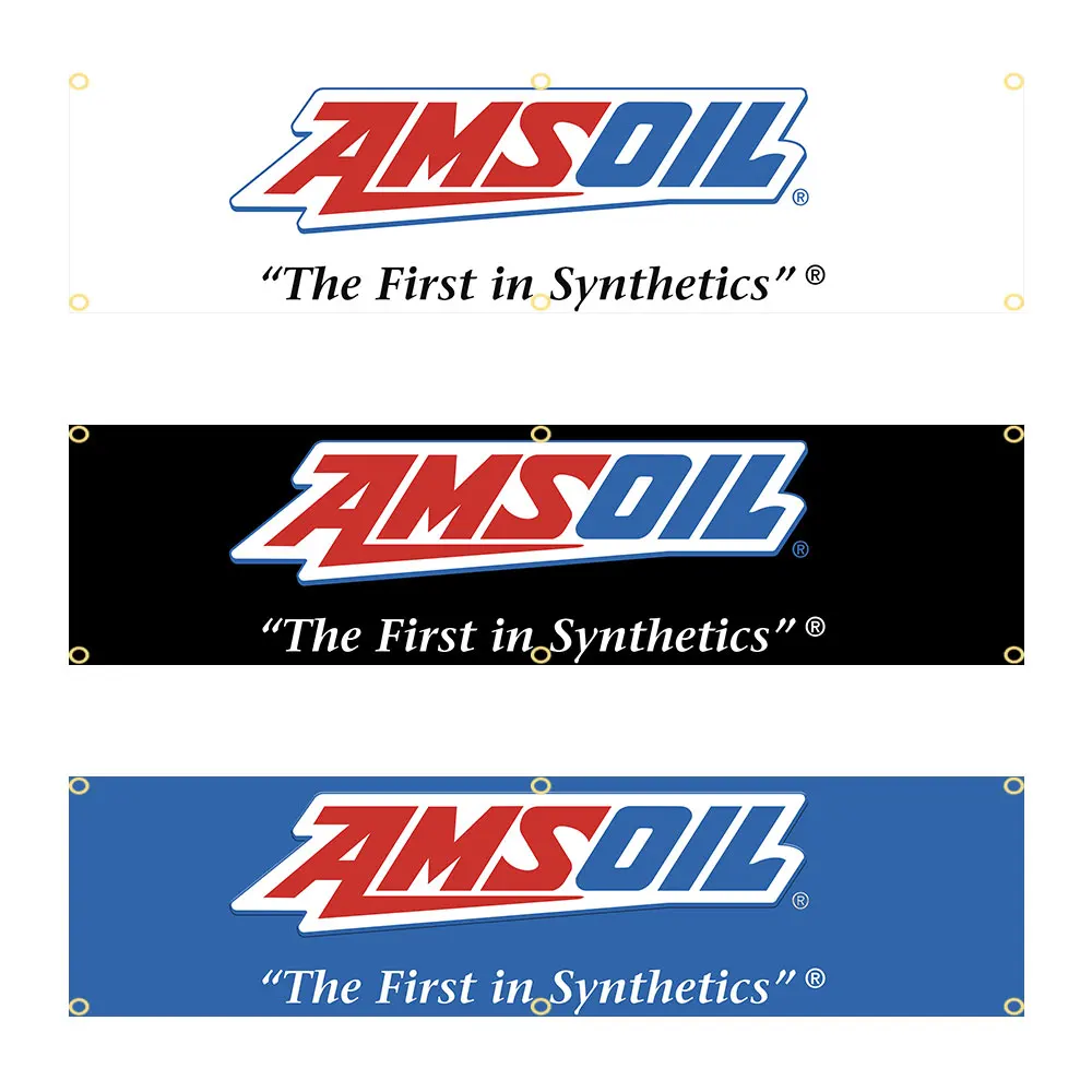 Масляный баннер из полиэстера 60x240 см