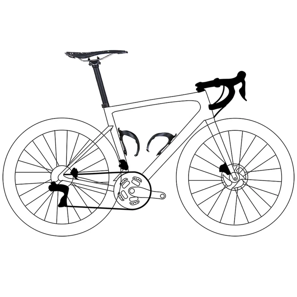 ELITAONE Bicycle Carbon Fibre Bottle Holder MTB Road Bike Carbon Water Bottle Cage Cycling