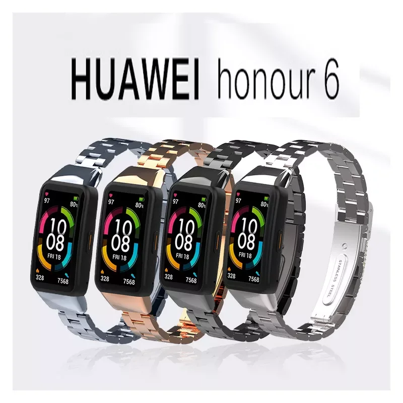 

NEW2023 Stainless Steel Band Straps Band 6 Wristband Luxury Bracelet Classic 6 Metal Strap Smart Accessories