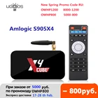 ТВ-приставка UGOOS X4 Cube Pro Android 11 Amlogic S905X4 LPDDR4 2 ГБ 4 ГБ 32 ГБ Поддержка AV1 CEC HDR 1000M BT4.0 OTT 4K медиаплеер