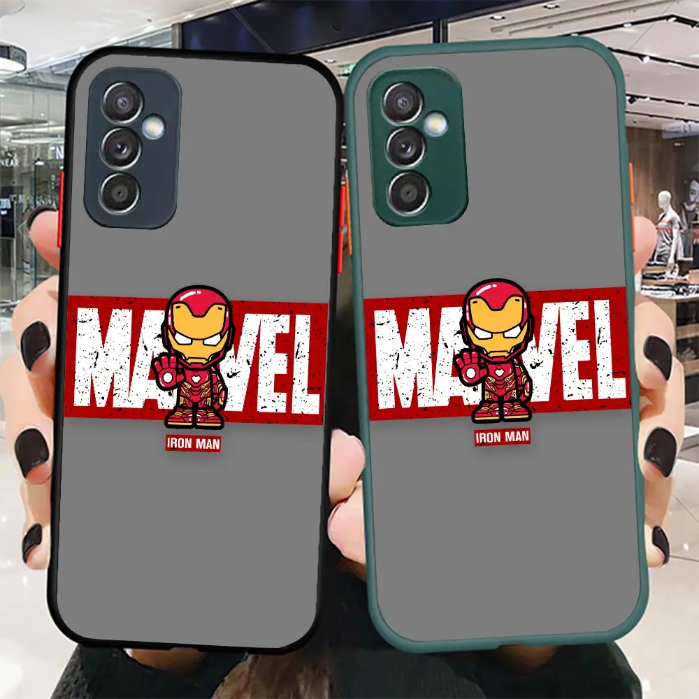 

Matte M23 Case For Samsung J2 J5 J7 J6 PLUS J4 J8 M20 M23 M30S M31 M32 M33 M51 M52 M62 5G Case Poster For Cartoon Marvel Series