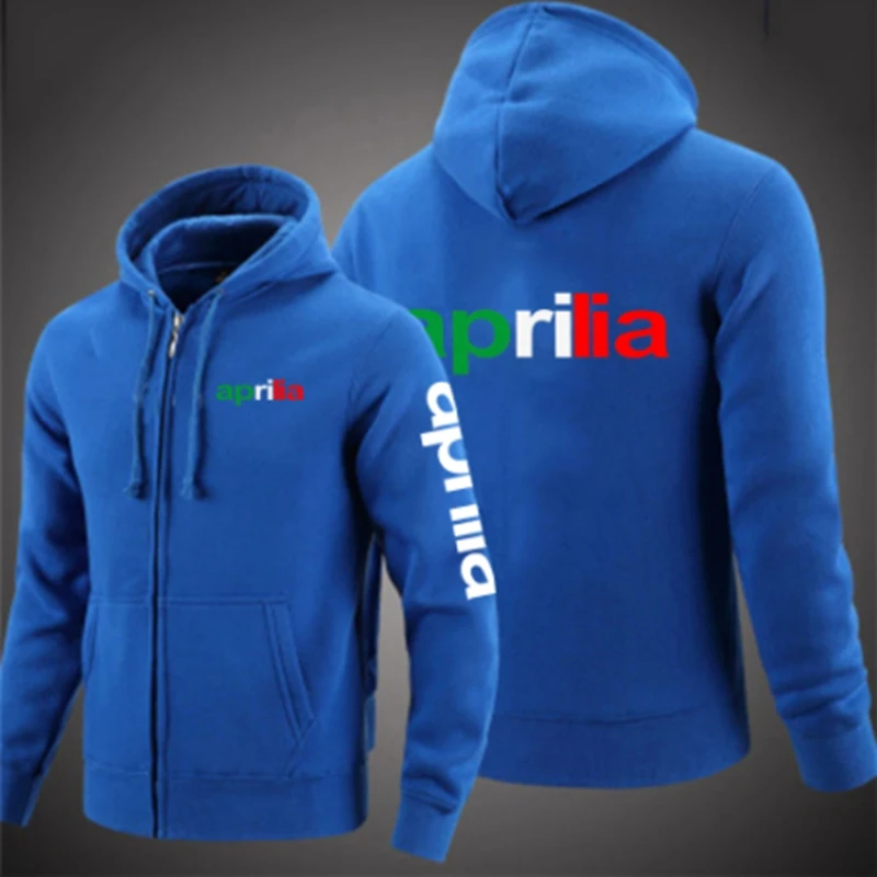 

Motorcycle Aprilia Spring Autumn 2022 Custom Cardigan Tops zipper Hoodies Jacket Print Clothing Fashion Casual Sweatshirt Coats