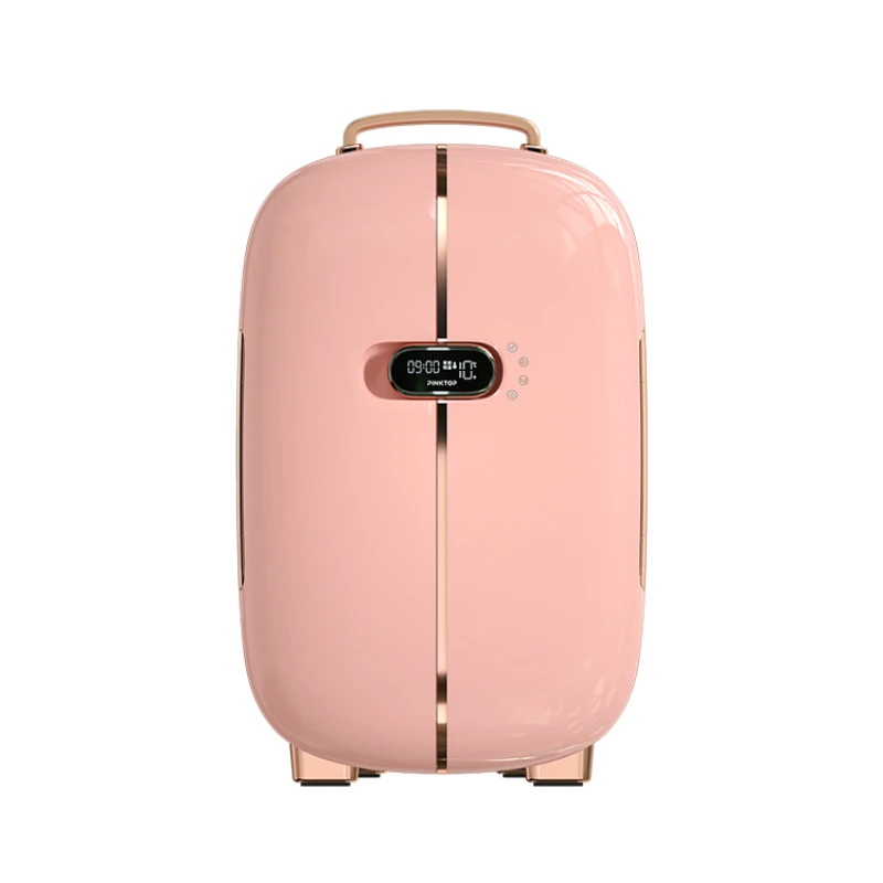 

13 L AC 220 V PINK TOP skincare beauty fridge,small double door refrigerator