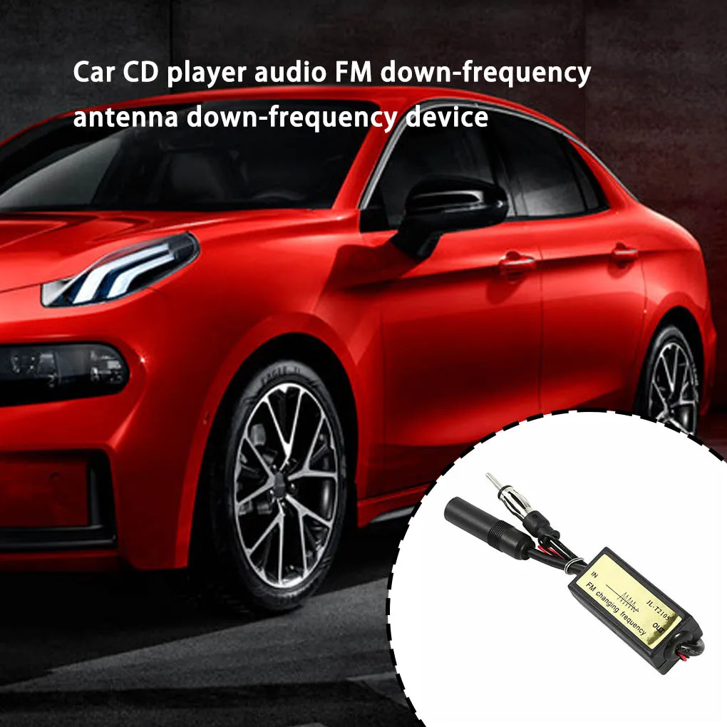 

Frequency Demultiplier FM Cars Frequency Antenna Radios Adapter Down Converter Converter Antenna High Fit Reliability