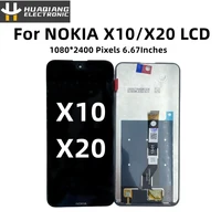 100 original lcd display touch screen digitizer assembly replacement repair parts for nokia x10x20 ta 1350 ta 1332