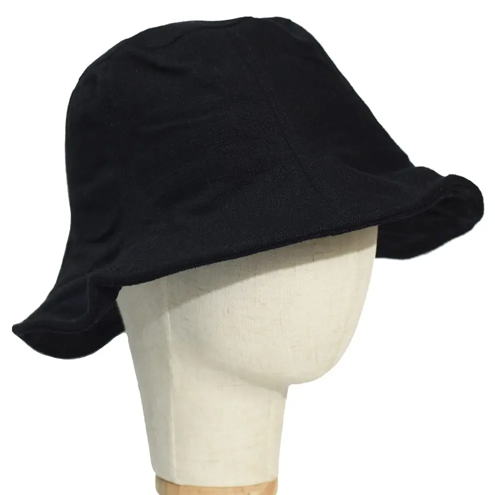 

New Fisherman Hat Retro Linen Bucket Hats Outdoor Men Women Washed Linen Panama Sun Hat Fashion Hip Hop Gorros Bob Hat