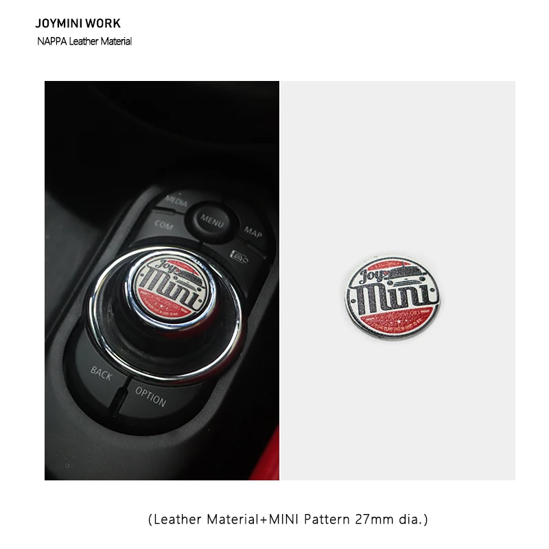 

Автомобильная Мультимедийная Кнопка Управления, Кожаная Наклейка Для Mini Cooper F56 F55 F57, Аксессуар Для Интерьера