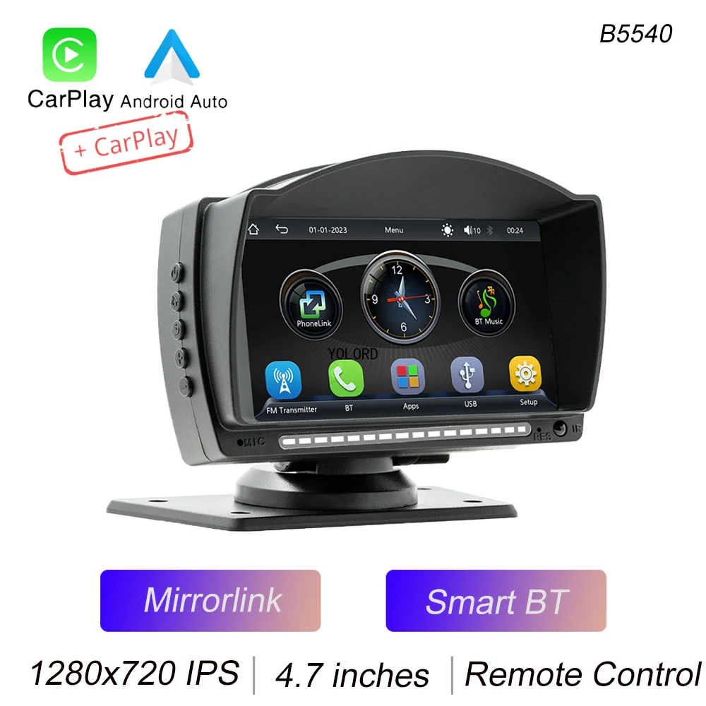 4 7-дюймовый IPS-экран портативный автомобильный MP5-плеер Mirrorlink BT