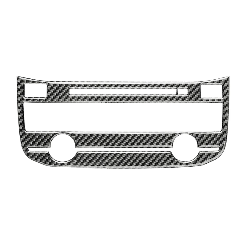 

Air Conditioning Center Mode Button Frame Cover Trim Carbon Fiber for Jaguar XE XF F-PACE 2016-2020 Accessories