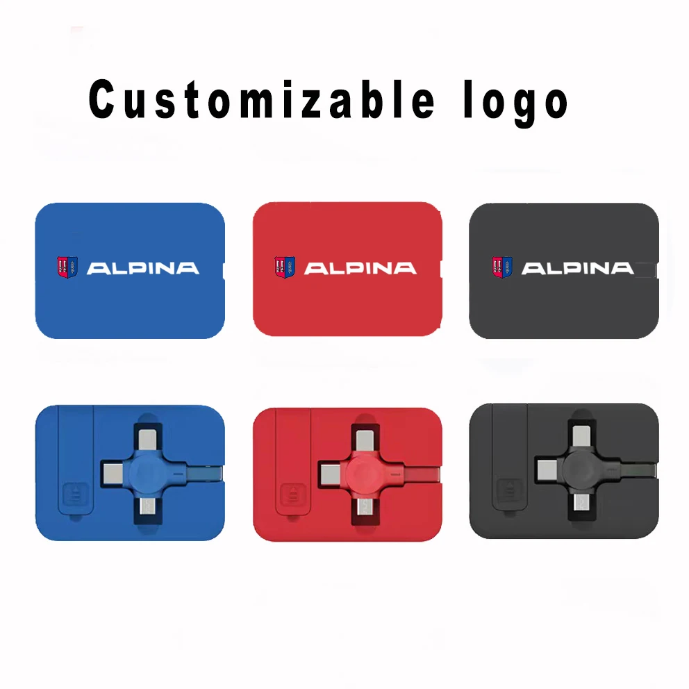 

Телескопический портативный кабель передачи данных три в одном, Android, стандарт Apple, универсальный для BMW Alpina M 3 5 6 X1 X3 X5 X6 Z E46