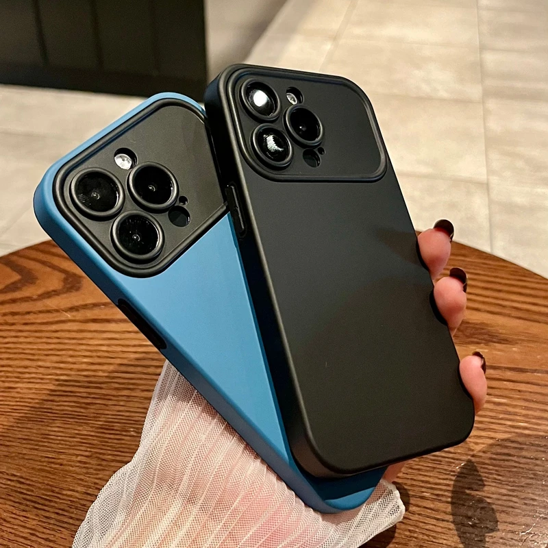 Soft Candy Silicone Phone Case For iPhone 14 13 12 11 Pro Max X Xs XR Max Bumper Shockproof Cases Cover