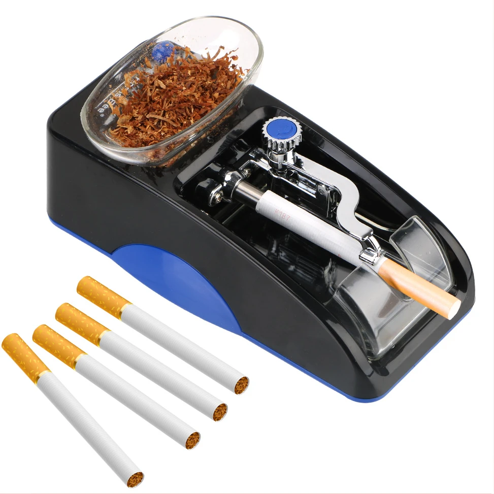 Injector Maker Electric Automatic Smoking Accessories Cigarette Rolling Machine Tobacco Roller DIY EU US Plug Smoking Tool