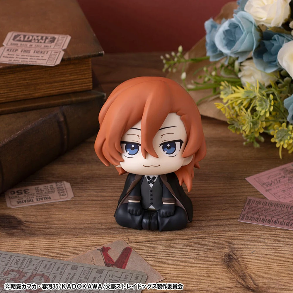 Фото Оригинальный MegaHouse Look up Bungo Stray Dogs Ryunosuke Akutagawa Nakahara Chuuya Коллекционная серия Модель Персонажа из мультфильма 11 см №3