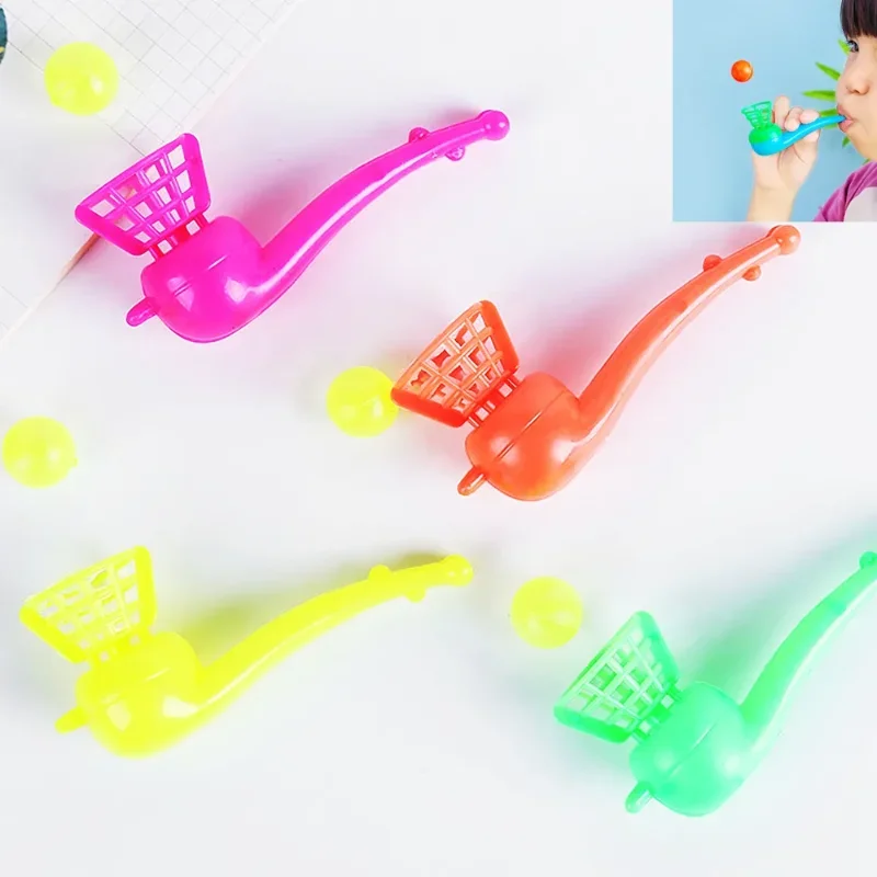 

Funny Blowpipe Levitating Ball Toys Blow-ball Pipe Blow-ball Toy Children's Birthday Party Favors Christmas Party Gifts
