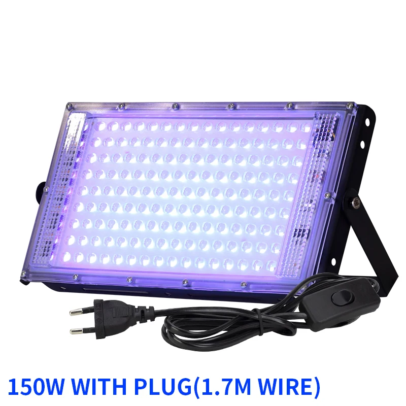 

PARkson LED УФ-прожектор 50Вт 100Вт 150Вт