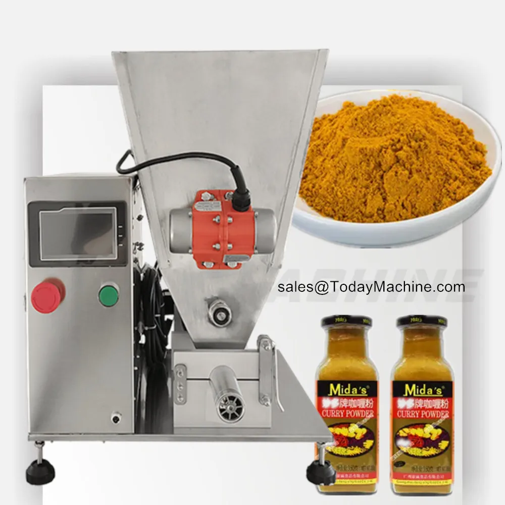 

Полуавтоматический шнековый наполнитель для муки, молока, кофе, приправ