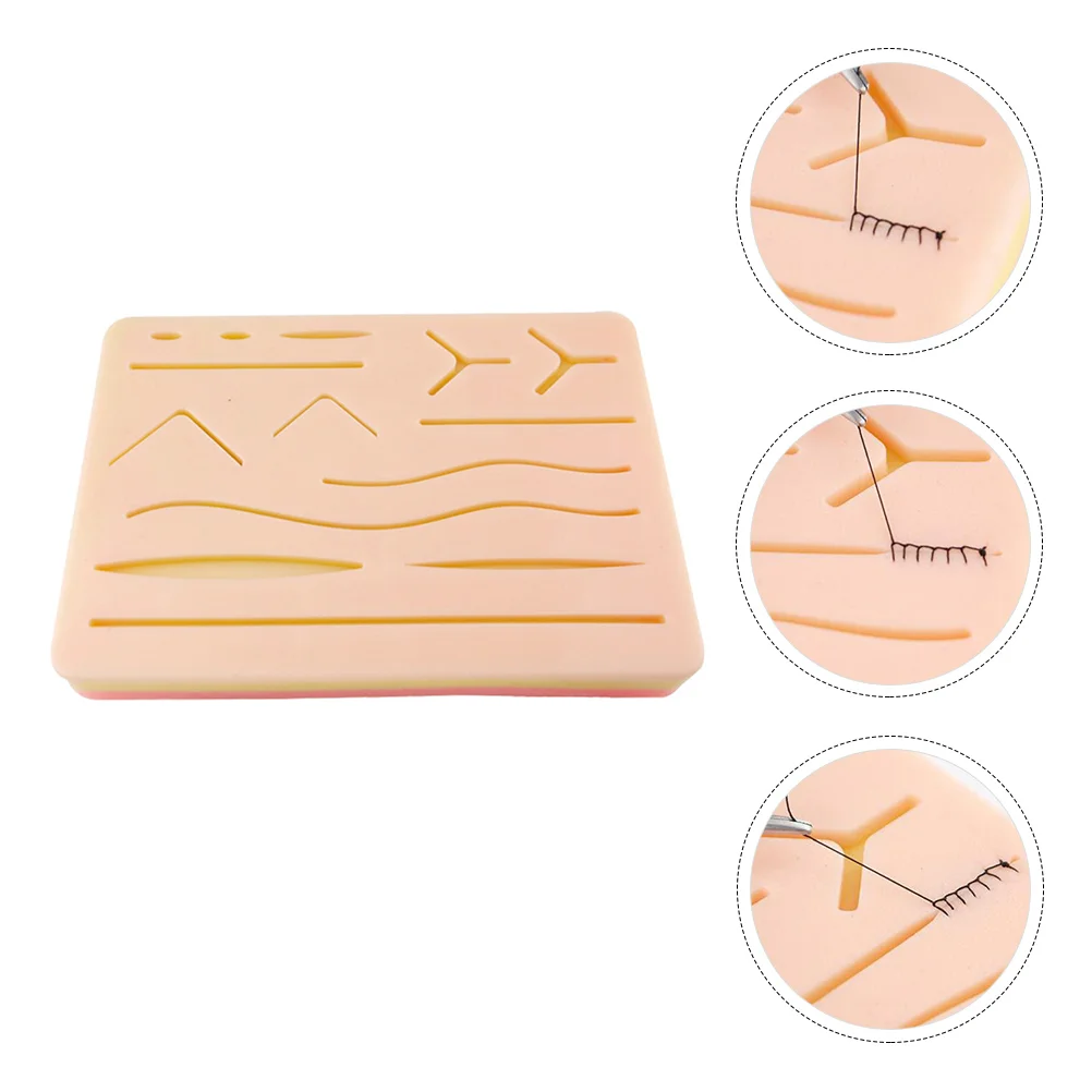 

Skin Suture Module Artificial Body Student Suturing Material Simulation Silicone Pad Suite Dress