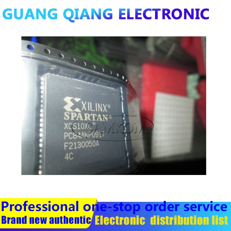 

1 шт XCS10XL-4PC84C IC FPGA 61 I/O 84PLCC
