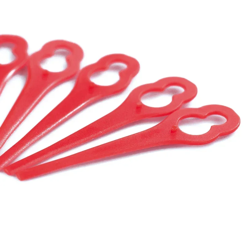 50 шт. красные сменные пластиковые лезвия триммера для Florabest триммер травы