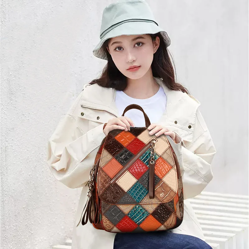 

Cobbler Legend Women Backpacks School Bag Luxury Ladies High Quality Casual Knapsack For Travel Bags