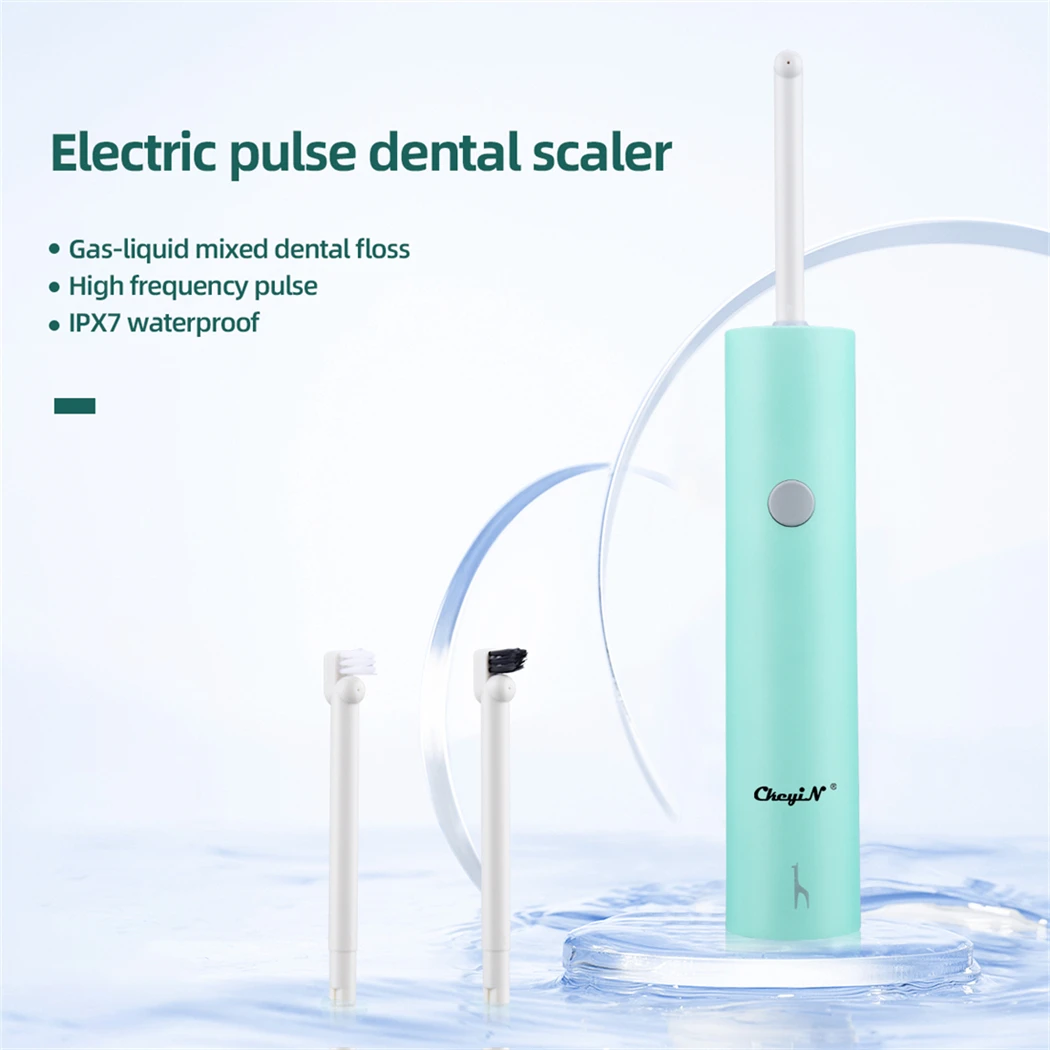 

CkeyiN зубная щетка Портативная USB перезаряжаемая водяная нить для чистки зубов моющаяся импульсная Глубокая чистка полости рта