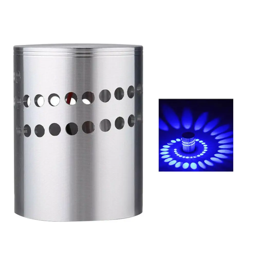 

3W LED Wall Lamp Multi-Hole Spiral Effect Hallway Ceiling Light Bar Party Decor Wall Lamps Indoor Lighting