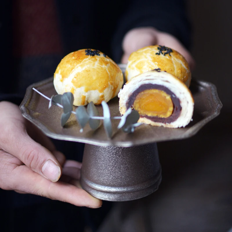 

Фруктовый компот ручной работы для хранения тарелок кухонный Ретро винтажный поднос для дома поднос для украшения пищи железное Ремесло фотография