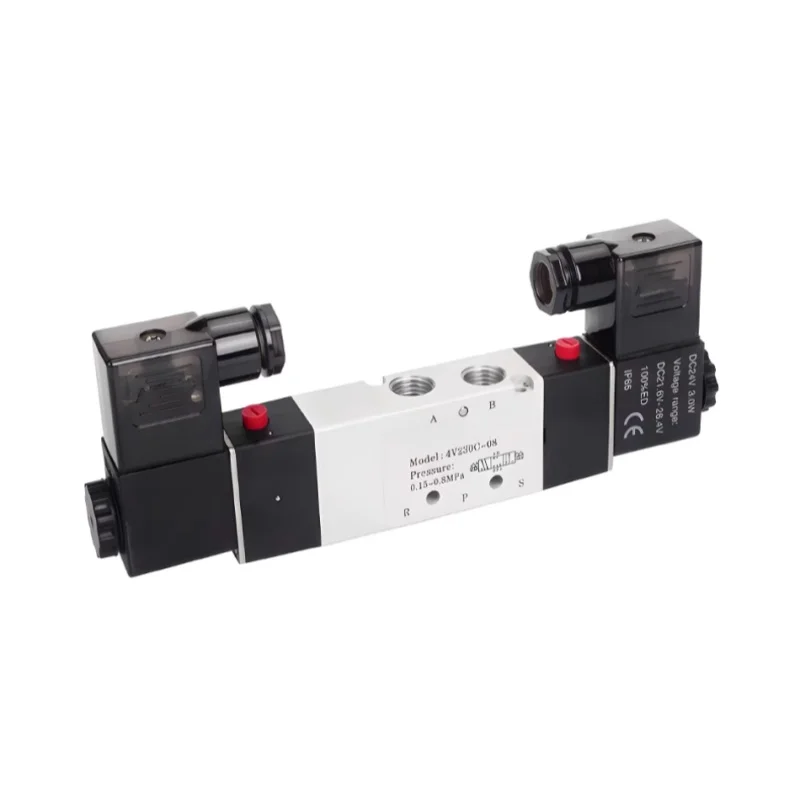 4V130C-06 4V230E-08 4V330P-10 4V430C-15 Пневматический 5-ходовой центральный закрытый воздушный