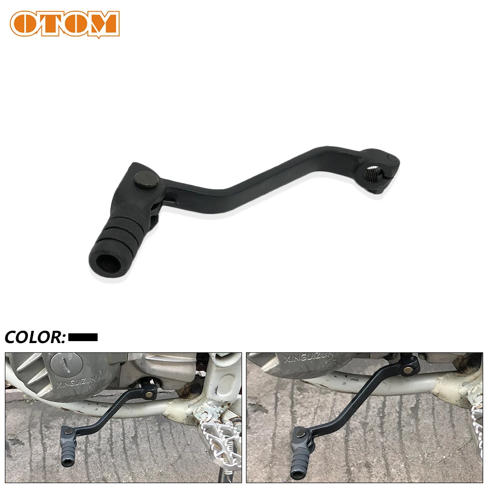 

Рычаг переключения передач OTOM X6, складной рычаг переключения передач для Kayo T2 T4 T6 ATV HONDA CB250 CRF230 YAMAHA DT230, защита от падения