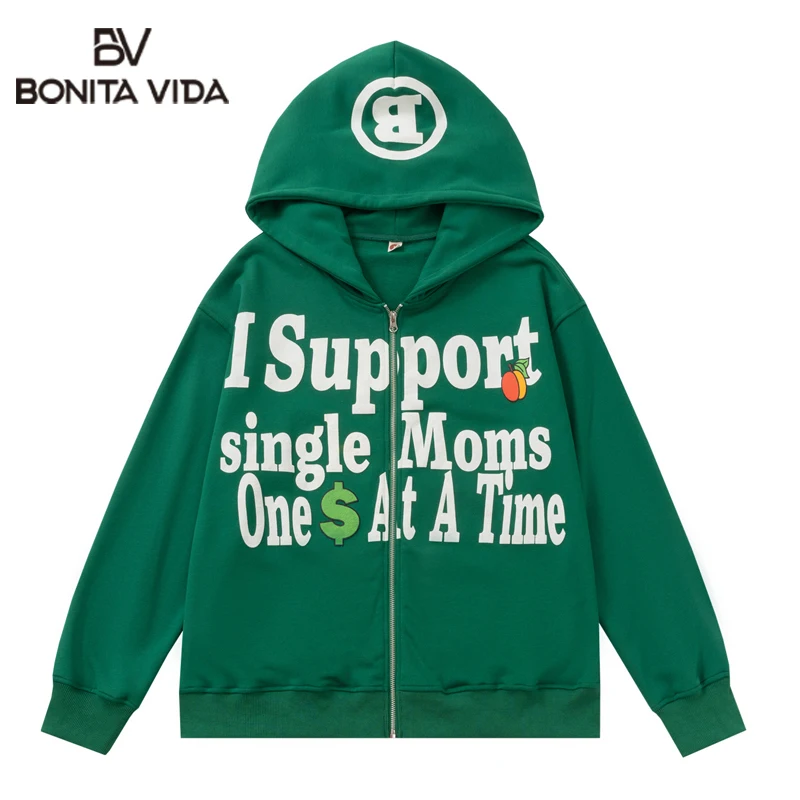 

Casual Puffed Letter Print Hoodie Men 2022 Autumn College Style American Streetwear Harajuku Cotton Hooded Sweatshirt Hoodies
