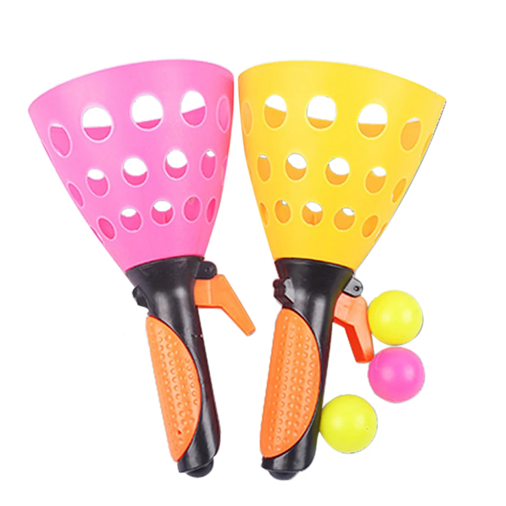 

Outdoor Sports Detachable Throwing Indoor Catch Ball Toy Set Garden Random Color Parent-child Interactive Gift Funny Children