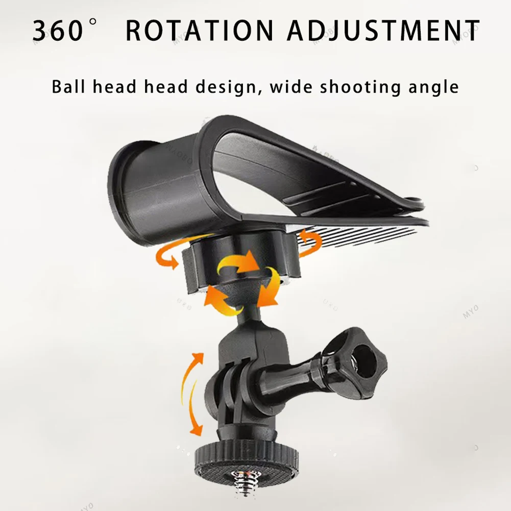 Универсальный автомобильный солнцезащитный козырек с креплением для камеры - 360°