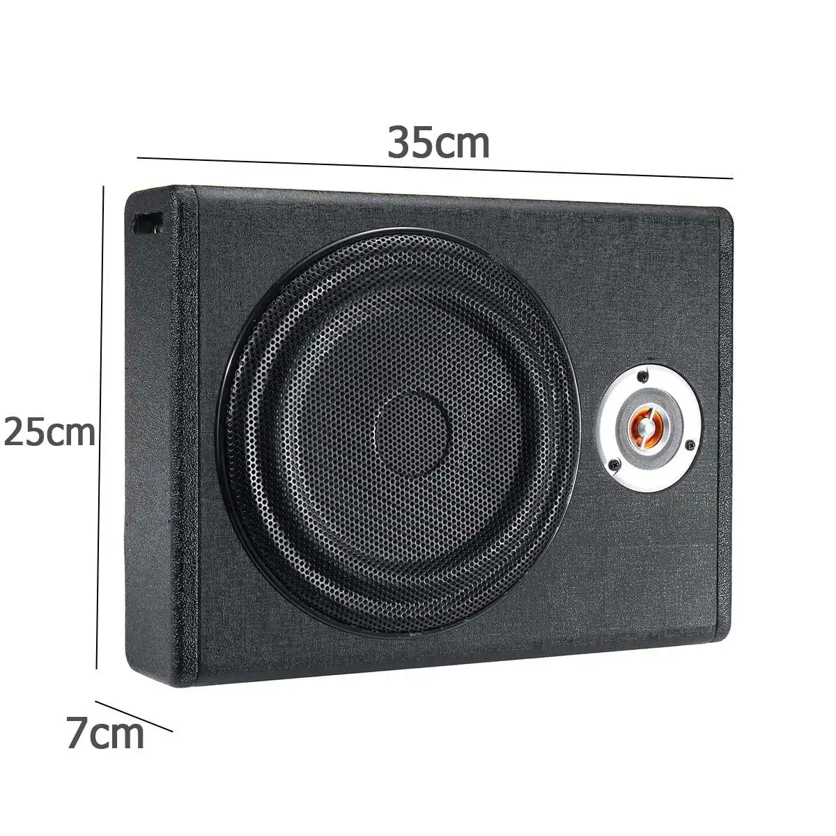 8-дюймовый автомобильный сабвуфер под сиденьем, активный, 600 Вт, мощный чистый бас, усилитель, аудио стерео динамик, устойчивый к вибрации.