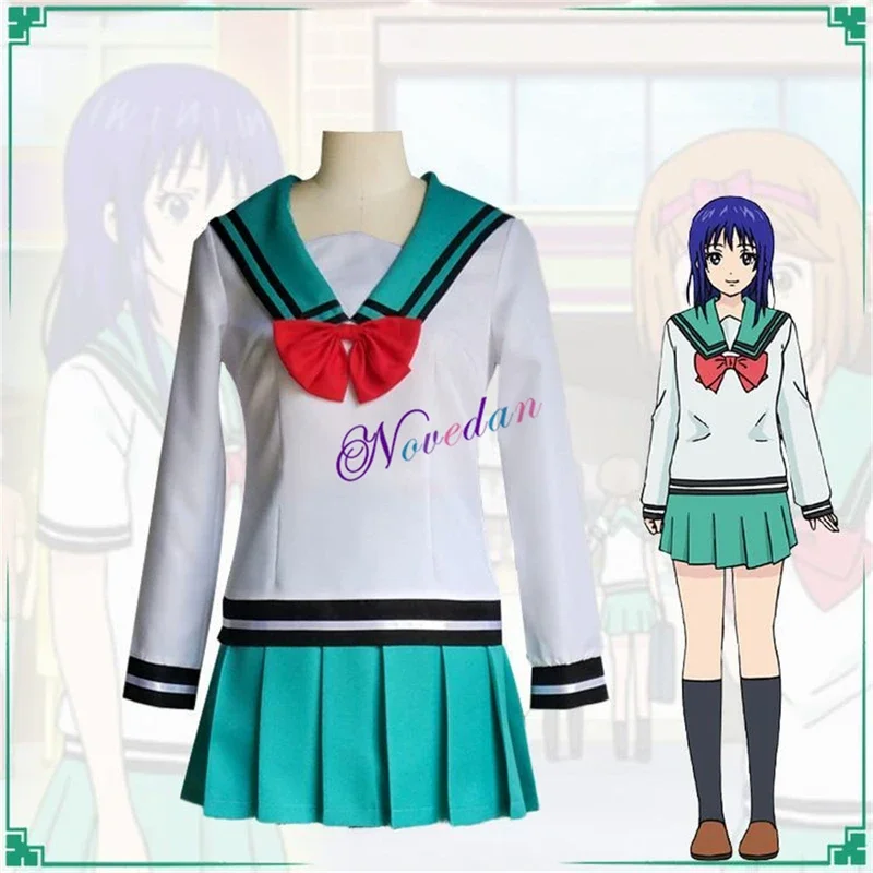 Фото Аниме Saiki Kusuo The Disastrous Life K.-Nan Kokomi Косплей Парики Костюм Изысканная школьная форма Костюм на Хэллоуин для женщин и мужчин №5
