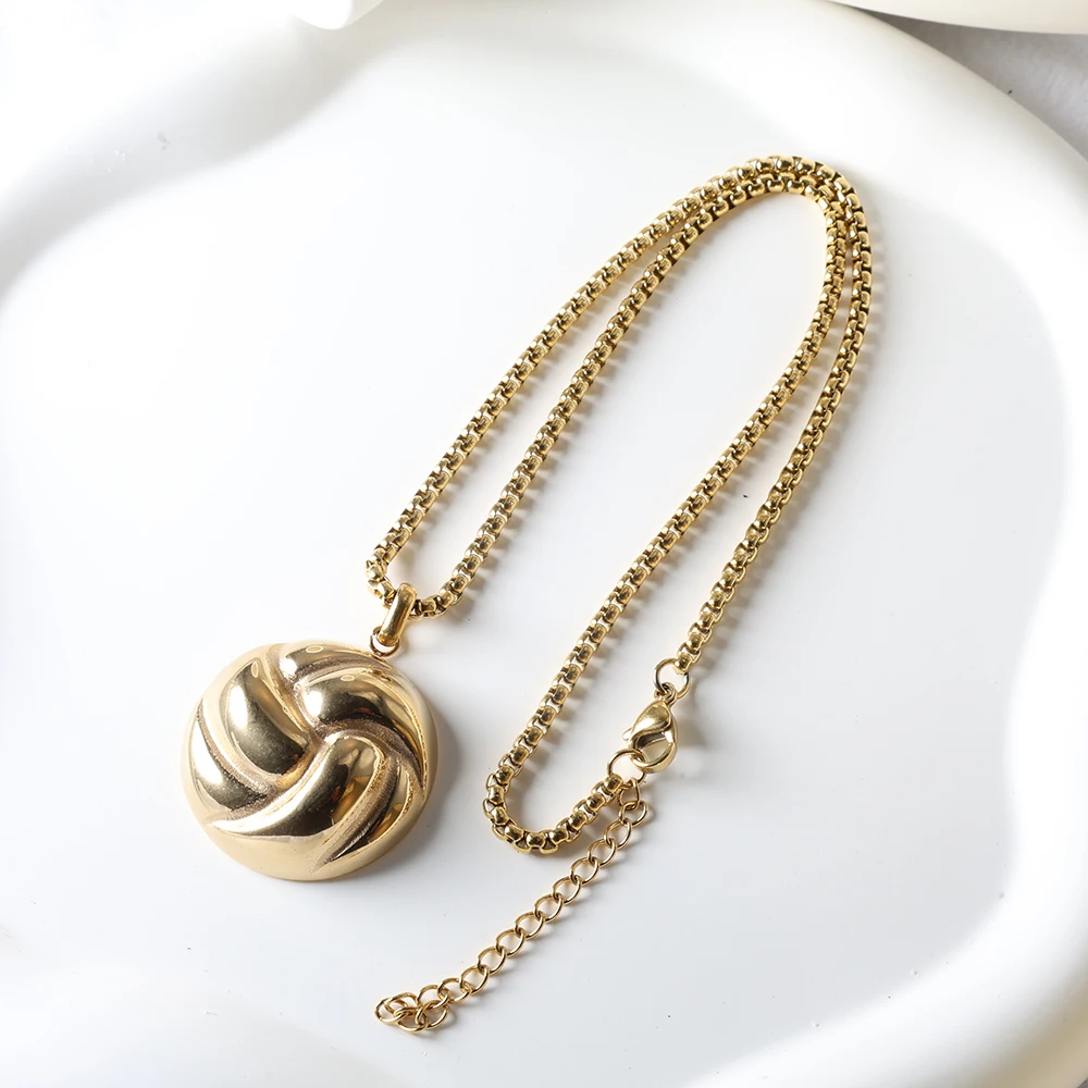 ZMfashion серьги из нержавеющей стали ожерелье ювелирные наборы повседневная жизнь