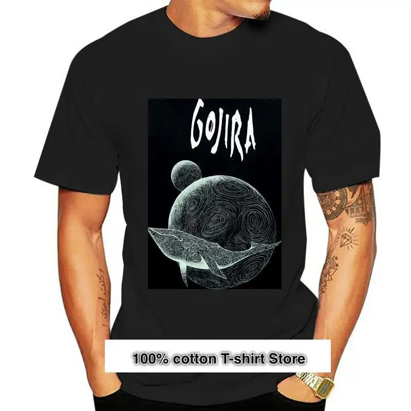 

Camiseta auténtica de GOJIRA Band Whale S M L XL 2XL, nueva
