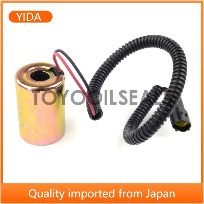 

Suitable for Doosan Daewoo DH55/60/-7 Rotary Pilot Safety Lock Coil Solenoid Valve Coil