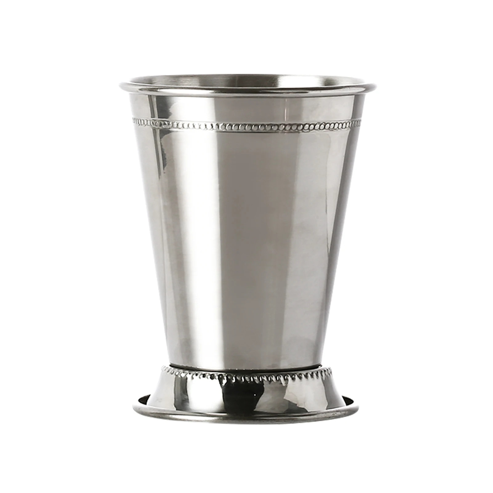 

Drinkware Stainless Steel Party Home Beaded Beer Cocktail Glass Moscow Bar Modern Mojito Easy Clean Mint Julep Cup