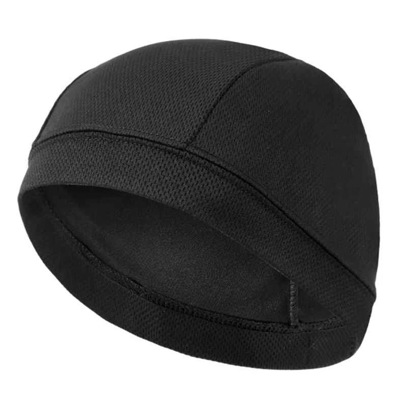 

Men Breathable Cycling Black Caps Summer Racing Running Cycling Helmet Bike Caps Bicycle Hat Caps for Outdoor Sports
