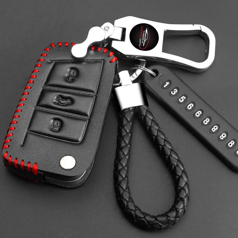 

Key Case for CAR Business Men's Fashion High quality Key Pack for SKODA- Citigo Fabia SCALA Octavia Rapid Superb KAMIQ Kodiaq