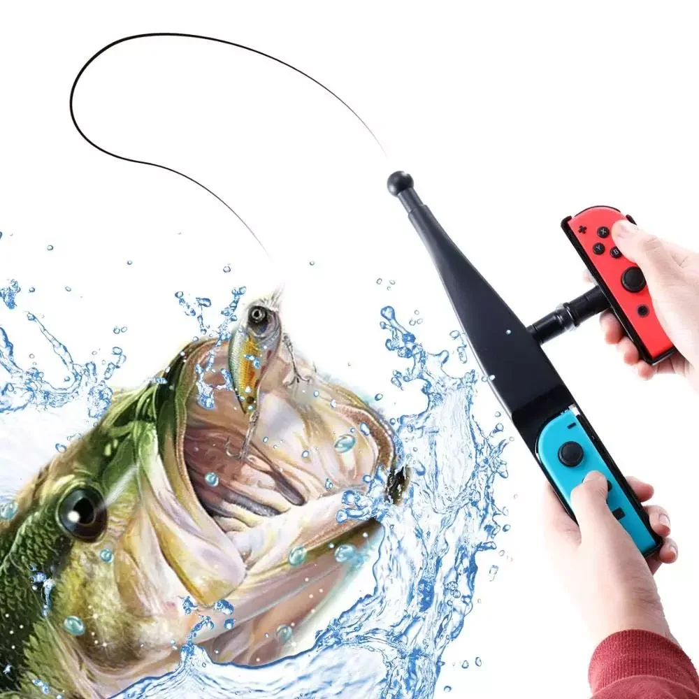 

Рыболовная удочка для Nintendo Switch Joy-con Game, периферийные устройства, рукоятка, сенсорные игровые аксессуары, рукоятка, держатель джойстика