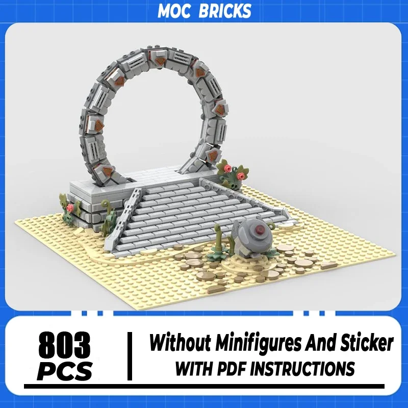 Конструктор Star Movie Moc строительные блоки космическая модель Stargate технологические